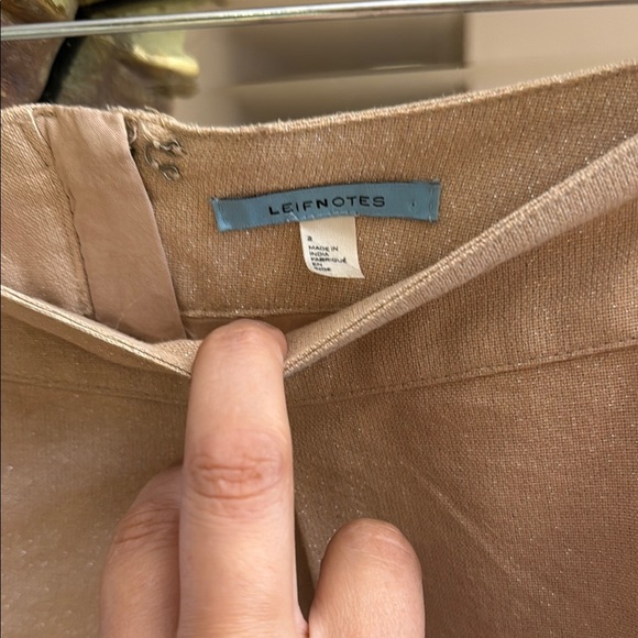 Anthropologie Leif Notes pleated embellished mini skirt - Picture 4 of 5